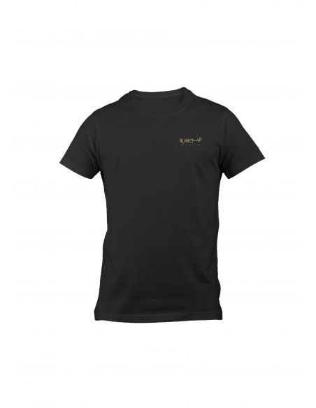 T-Shirt Dine Al Haqq Design 1 Noir/Gold
