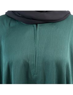 Abaya Bahraini - Maison Sultan - Vert sapin 2
