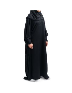 Abaya Bahraini - Maison Sultan - Noir - BON PLAN