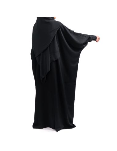 Abaya Bahraini - Maison Sultan - Noir - BON PLAN