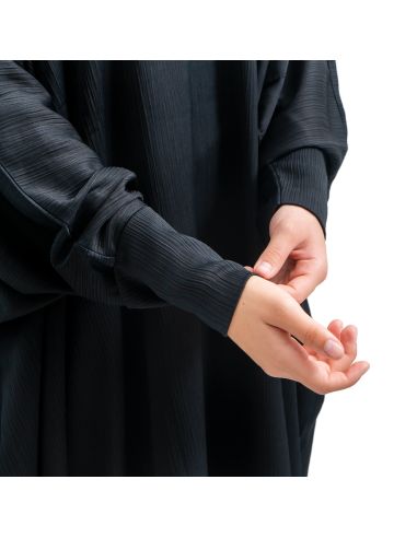 Abaya Bahraini - Maison Sultan - Noir - BON PLAN