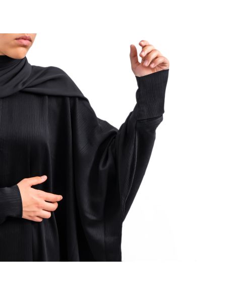 Abaya Bahraini - Maison Sultan - Noir - BON PLAN