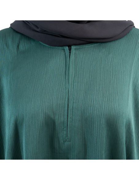 Abaya Bahraini - Maison Sultan - Vert sapin - BON PLAN