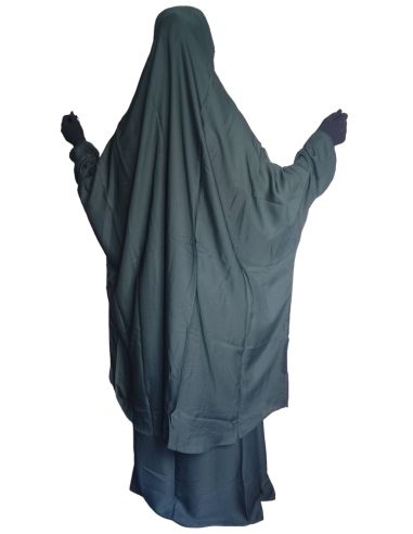 Jilbab 2 pièces Nida - Kaki -  Marque SULTAN