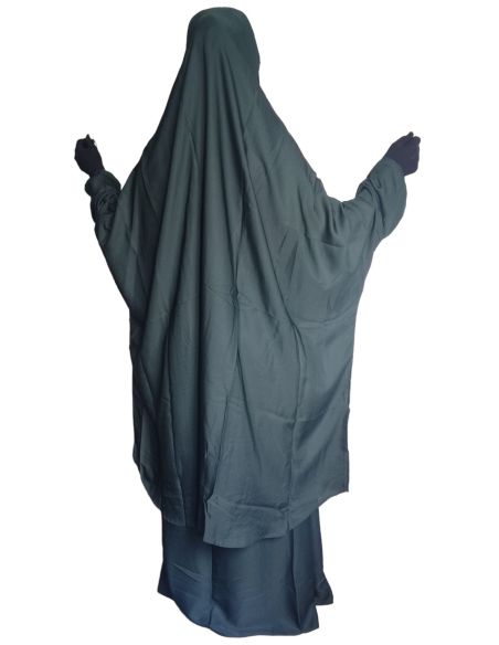 Jilbab 2 pièces Nida - Kaki -  Marque SULTAN