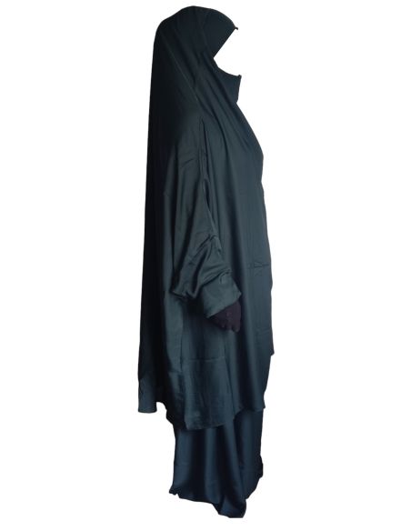 Jilbab 2 pièces Nida - Kaki -  Marque SULTAN