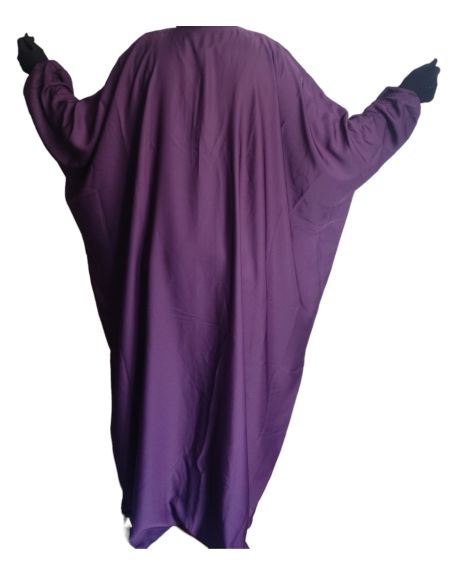 BON PLAN Abaya Bahraini Nida- Prune - SULTAN (COLLECTION 2024)