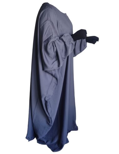 Abaya Bahraini Nida- Gris- SULTAN (COLLECTION...