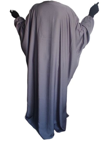 Abaya Bahraini Nida- Gris- SULTAN (COLLECTION 2024)