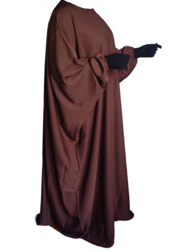 Abaya Bahraini Nida- Marron- SULTAN (COLLECTION...