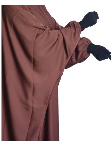 Abaya Bahraini Nida- Marron- SULTAN (COLLECTION...