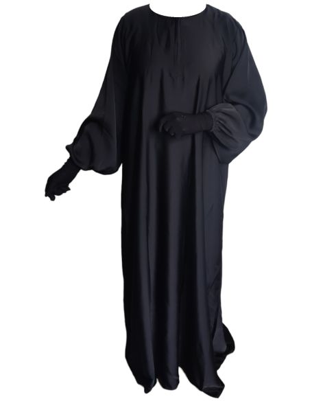 Abaya Royale Sultan- Noir- SULTAN (COLLECTION 2024)