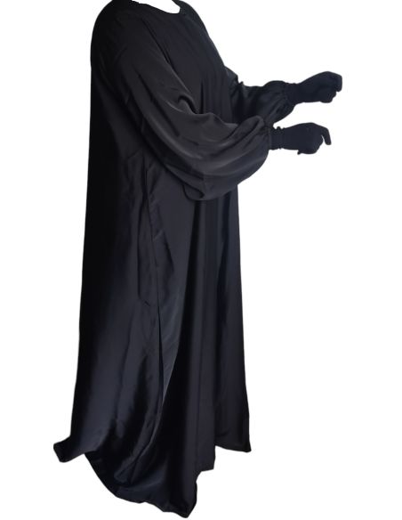 Abaya Royale Sultan- Noir- SULTAN (COLLECTION 2024)