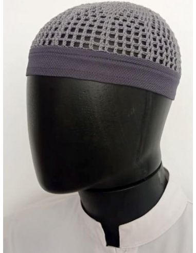 Chachiya Grise Haut de Gamme avec élastique