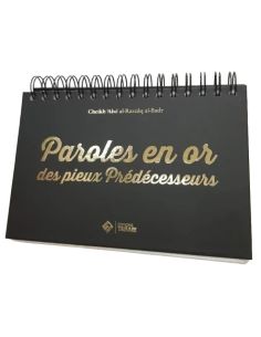 CHEVALET PAROLES EN OR DES PIEUX PRÉDÉCESSEURS - NOIR -...