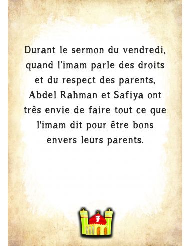 Histoire du soir: La générosité envers les parents.