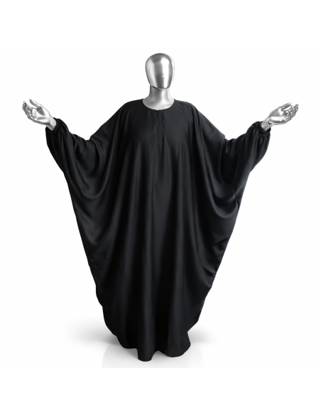 Abaya Bahraini Zoom - Noir - SULTAN (COLLECTION 2024) - BON PLAN