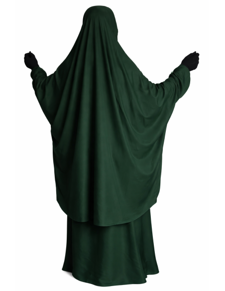 Jilbab 2 pièces Nida - Kaki -  Marque SULTAN - BON PLAN